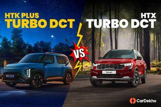 Kia Syros HTK Plus Turbo DCT vs Kia Sonet HTX Turbo DCT: Which Mid-spec Variant Should You Buy?