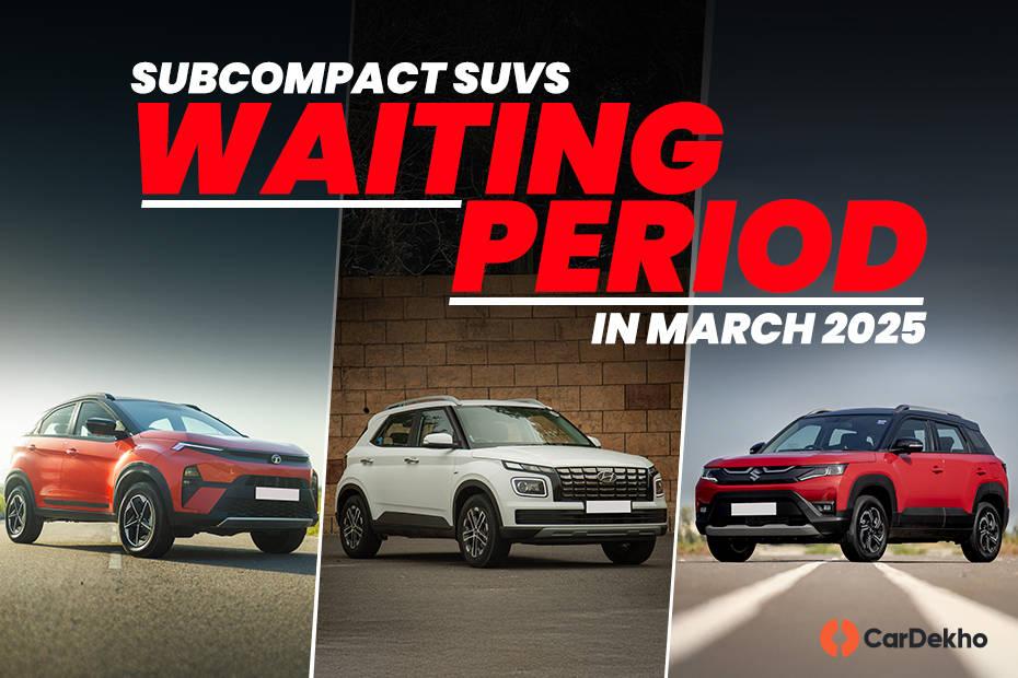 Maruti Brezza And Mahindra XUV 3XO Command Highest Waiting Periods This March Maruti Brezza And Mahindra XUV 3XO Command Highest Waiting Periods This March