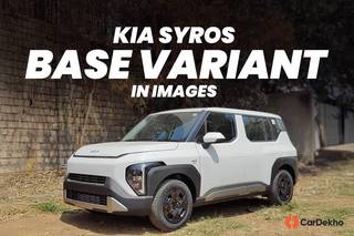 Kia Syros HTK Variant Explained In 6 Real-life Images