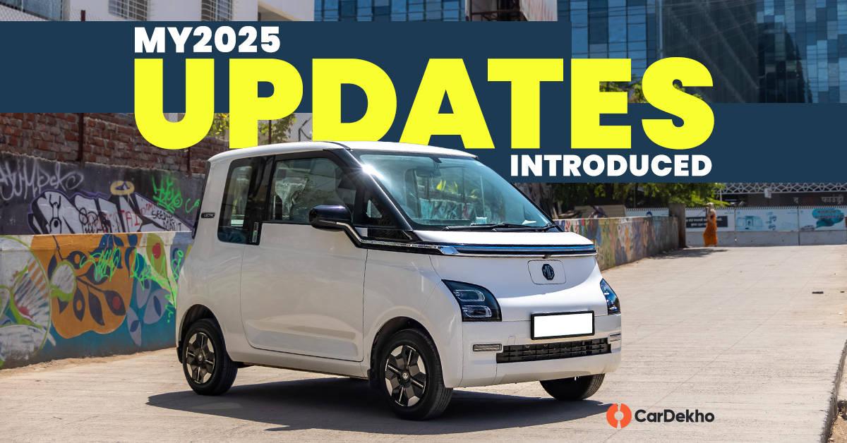 MG Comet EV Receives Model Year 2025 (MY25) Update; Prices Hiked By Up To Rs 27,000 MG Comet EV Receives Model Year 2025 (MY25) Update; Prices Hiked By Up To Rs 27,000