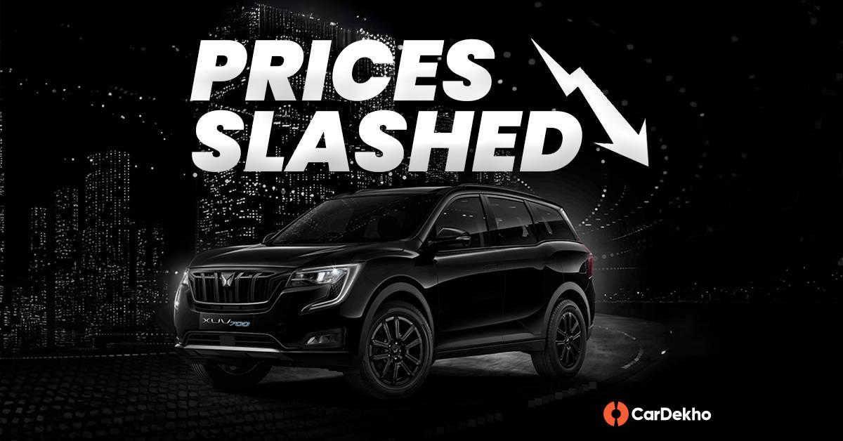 Mahindra XUV700 Prices Cut By Up To Rs 75,000 Mahindra XUV700 Prices Cut By Up To Rs 75,000
