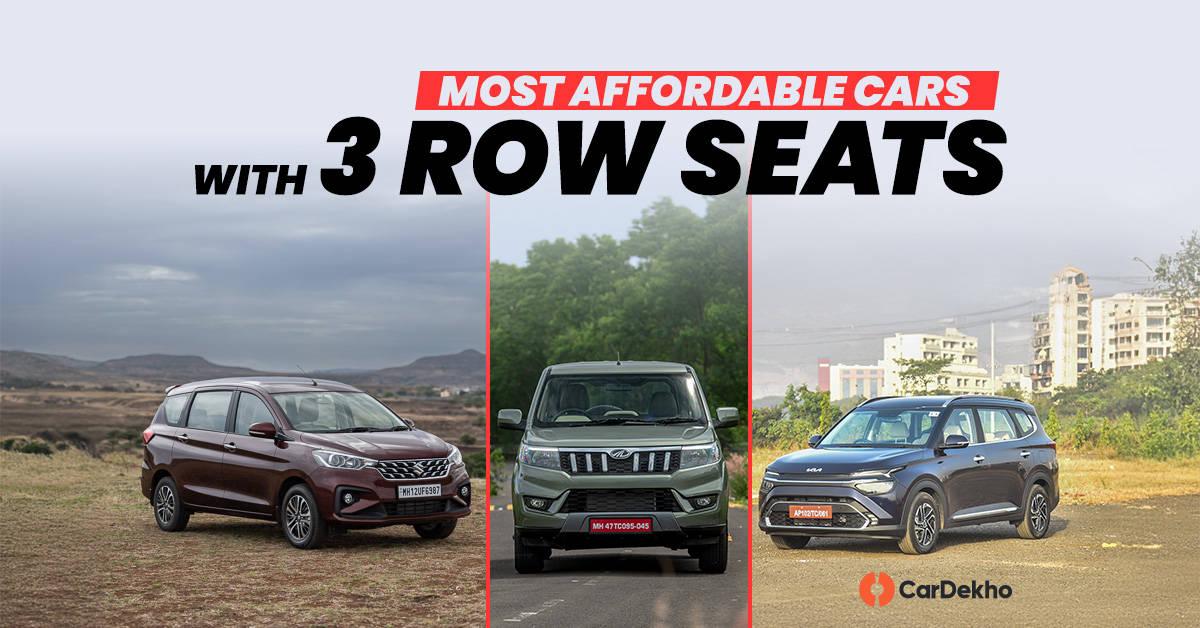 Top 10 Most Affordable Cars With Third Row Seating In India Top 10 Most Affordable Cars With Third Row Seating In India