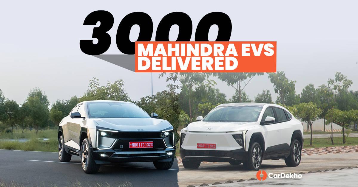 ಬಿಡುಗಡೆಗೊಂಡ ಒಂದು ತಿಂಗಳೊಳಗೆ Mahindra BE 6 ಮತ್ತು Mahindra XEV 9eಯ 3000 ಯುನಿಟ್ಗಳ ಮಾರಾಟ ಬಿಡುಗಡೆಗೊಂಡ ಒಂದು ತಿಂಗಳೊಳಗೆ Mahindra BE 6 ಮತ್ತು Mahindra XEV 9eಯ 3000 ಯುನಿಟ್ಗಳ ಮಾರಾಟ