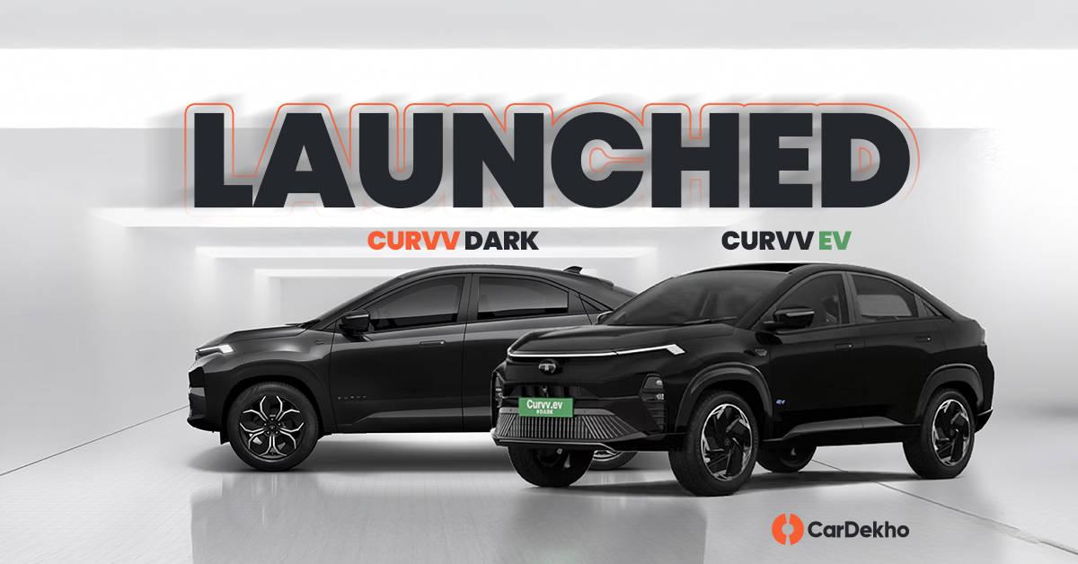 Tata Curvv And Tata Curvv EV Dark Editions Launched, Prices Start From Rs 16.49 Lakh Tata Curvv And Tata Curvv EV Dark Editions Launched, Prices Start From Rs 16.49 Lakh