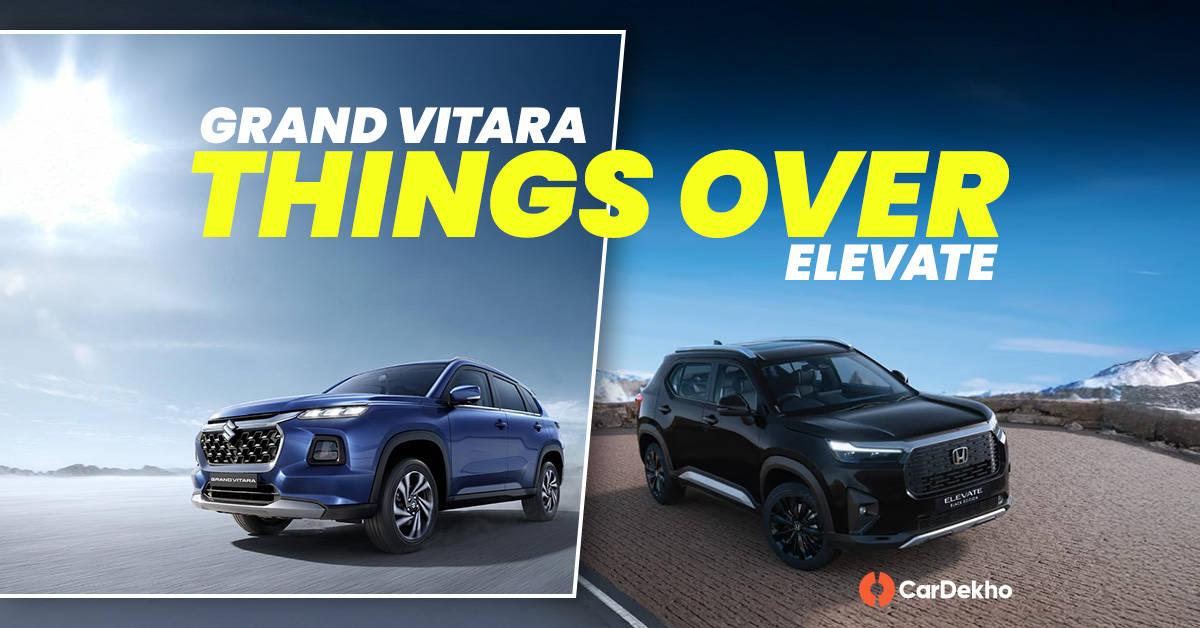 2025 Maruti Grand Vitara: 8 Things It Gets Over The Honda Elevate 2025 Maruti Grand Vitara: 8 Things It Gets Over The Honda Elevate