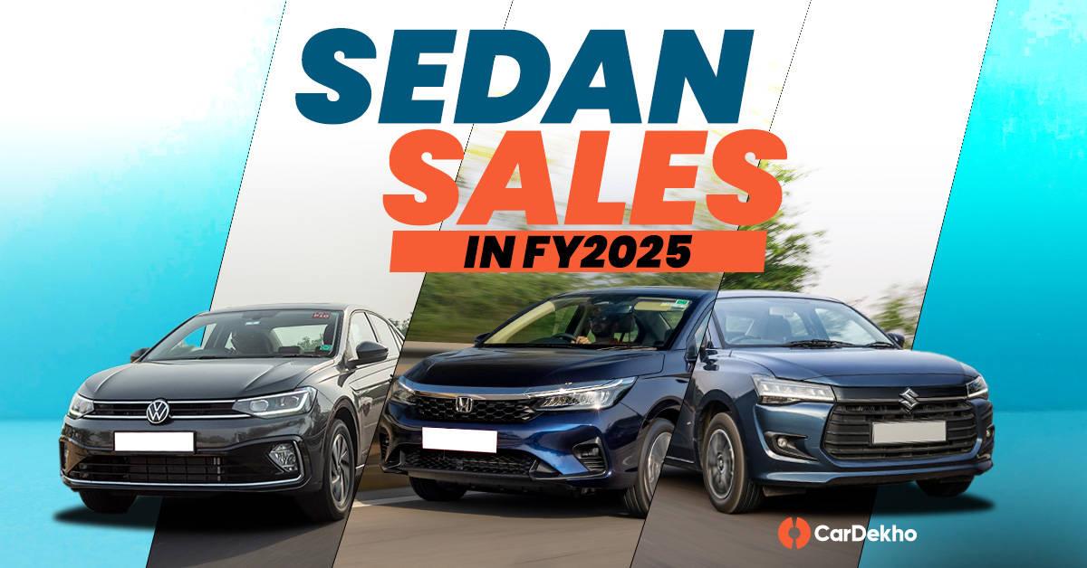 Mass-market Sedan Sales In FY2025 Records Steep Decline, With Only Maruti Dzire And Volkswagen Virtus Having Marginal Gains Mass-market Sedan Sales In FY2025 Records Steep Decline, With Only Maruti Dzire And Volkswagen Virtus Having Marginal Gains
