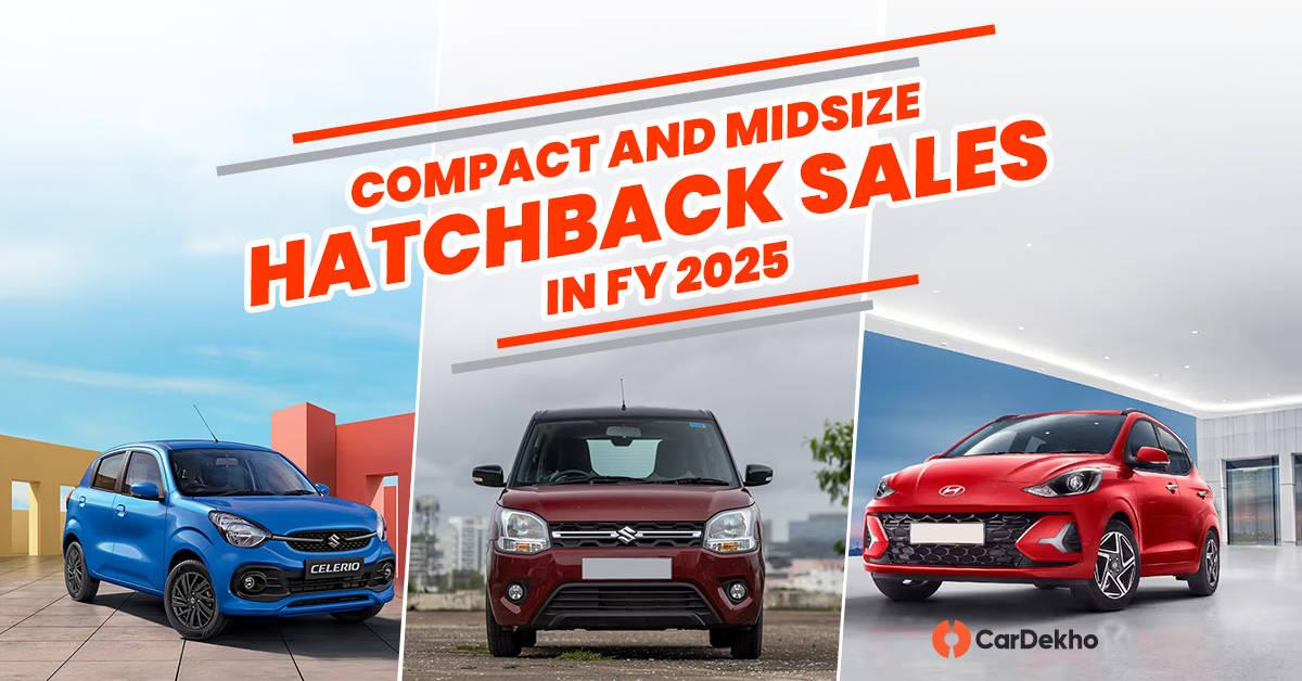 Maruti Wagon R And Maruti Swift Were The Best Selling Compact And Midsize Hatchbacks in FY 2025 Amid Sales Decline Maruti Wagon R And Maruti Swift Were The Best Selling Compact And Midsize Hatchbacks in FY 2025 Amid Sales Decline