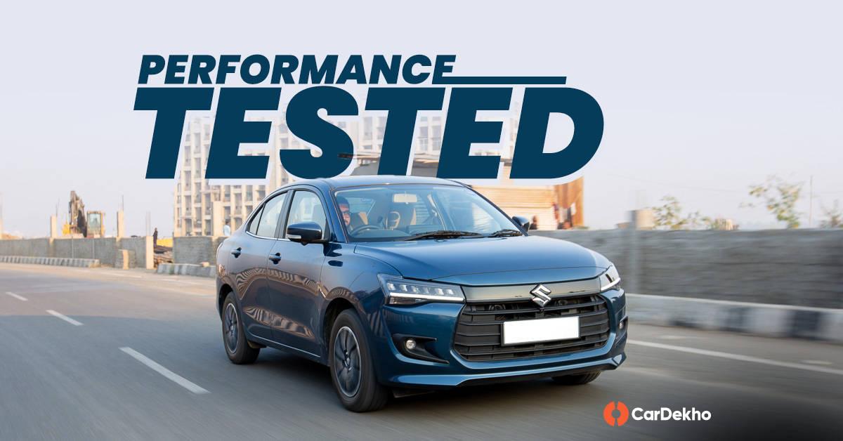 Here’s How The Maruti Dzire With A Manual Transmission Performs In The Real-World Here’s How The Maruti Dzire With A Manual Transmission Performs In The Real-World