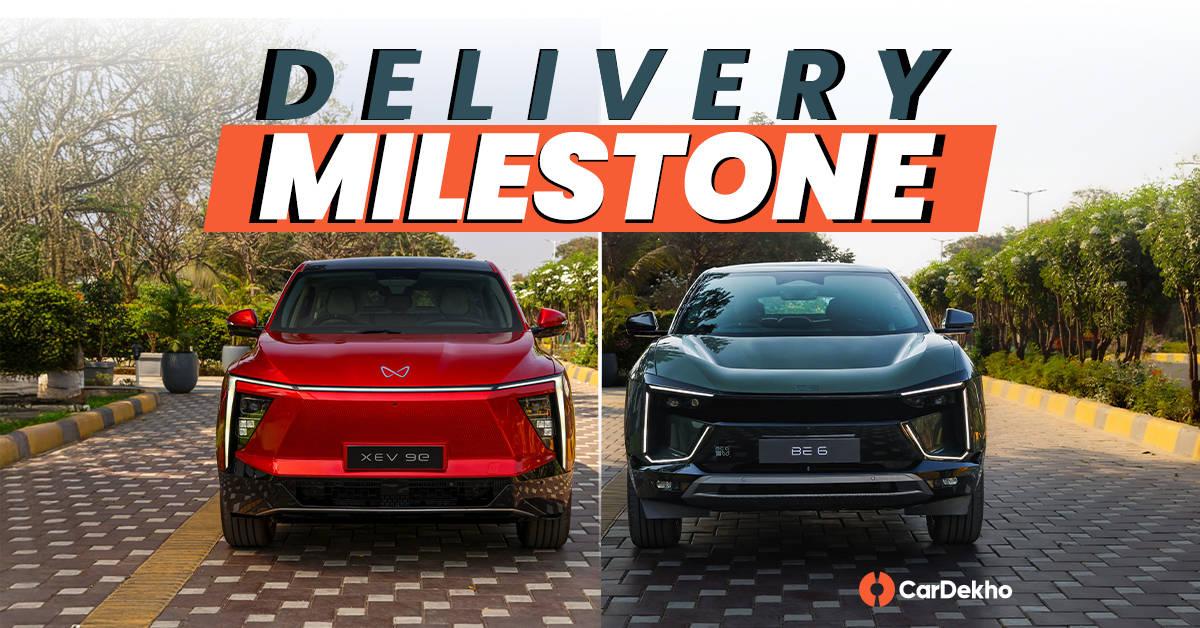 Mahindra Has Delivered 6300 Units Of BE 6 And XEV 9e In Just Over A Month Mahindra Has Delivered 6300 Units Of BE 6 And XEV 9e In Just Over A Month