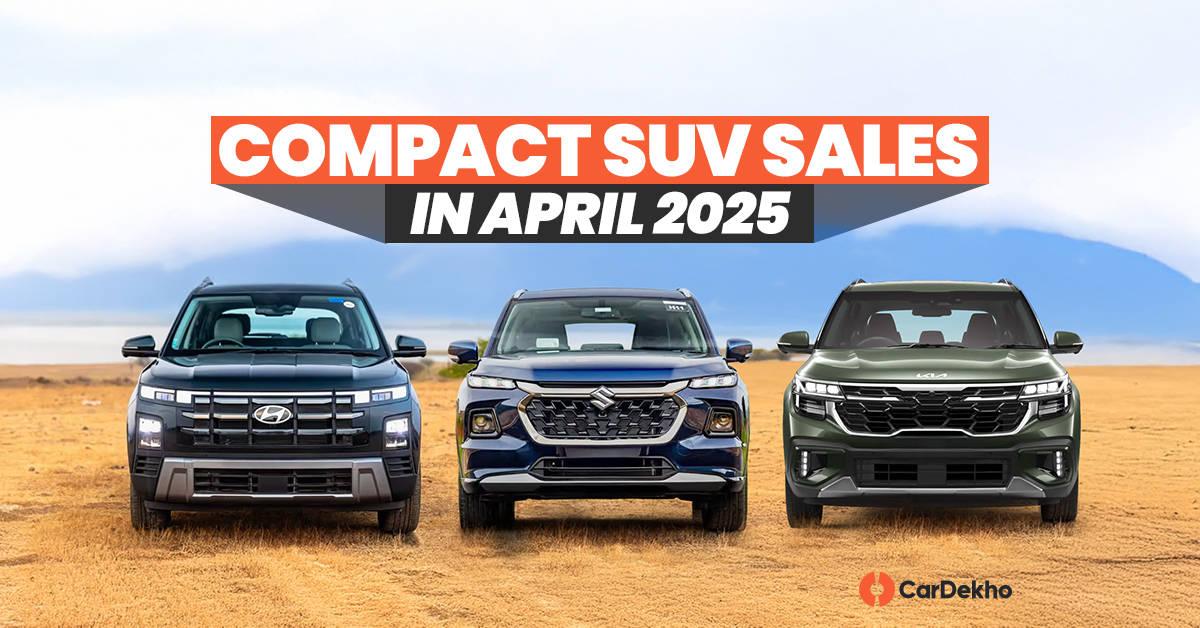 ఏప్రిల్ 2025లో బెస్ట్ సెల్లింగ్ కాంపాక్ట్ SUVగా Hyundai Creta కొనసాగుతోంది, ఆ తర్వాతి స్థానాలలో Maruti Grand Vitara, Kia Seltos, Tata Curvv ఏప్రిల్ 2025లో బెస్ట్ సెల్లింగ్ కాంపాక్ట్ SUVగా Hyundai Creta కొనసాగుతోంది, ఆ తర్వాతి స్థానాలలో Maruti Grand Vitara, Kia Seltos, Tata Curvv
