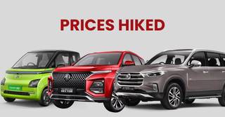 MG Hikes Prices Of The Comet EV, Hector, Hector Plus And Gloster By Up To Rs 1.50 Lakh MG Hikes Prices Of The Comet EV, Hector, Hector Plus And Gloster By Up To Rs 1.50 Lakh