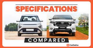 Kia Carens Clavis vs Toyota Innova Crysta: Specifications Compared