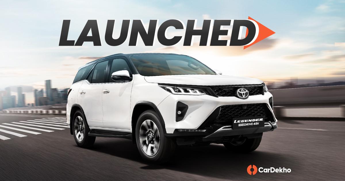 Toyota Fortuner And Fortuner Legender Gets 48V Mild-hybrid Tech Along With Added Features Toyota Fortuner And Fortuner Legender Gets 48V Mild-hybrid Tech Along With Added Features
