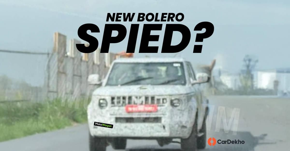 New Mysterious Mahindra SUV Spied Testing; Is This The Upcoming New Generation Mahindra Bolero? New Mysterious Mahindra SUV Spied Testing; Is This The Upcoming New Generation Mahindra Bolero?
