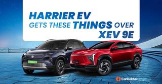 Check Out The 6 Things 2025 Tata Harrier EV Gets Over The Mahindra XEV 9e
