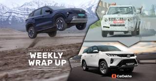 Car News That Mattered In The Past Week: 2025 Tata Harrier EV Launch Takes The Spotlight, Toyota Fortuner Gets A New Powertrain And A Mysterious Mahindra SUV Spotted Car News That Mattered In The Past Week: 2025 Tata Harrier EV Launch Takes The Spotlight, Toyota Fortuner Gets A New Powertrain And A Mysterious Mahindra SUV Spotted
