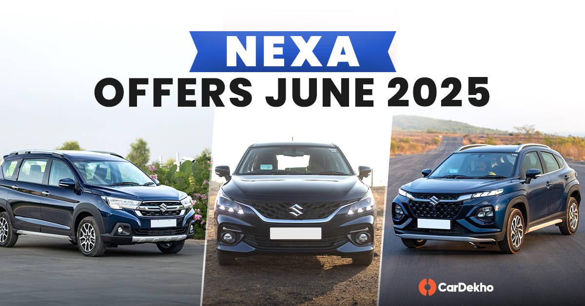 Maruti Grand Vitara 3 లక్షల అమ్మకాల మైలురాయిని దాటింది; నెక్సా కార్లకు ఈ జూన్ 2025లో రూ.1.33 లక్షల వరకు ప్రయోజనాలు Maruti Grand Vitara 3 లక్షల అమ్మకాల మైలురాయిని దాటింది; నెక్సా కార్లకు ఈ జూన్ 2025లో రూ.1.33 లక్షల వరకు ప్రయోజనాలు
