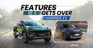 6 Features The Mahindra BE 6 Gets Over The 2025 Tata Harrier EV 6 Features The Mahindra BE 6 Gets Over The 2025 Tata Harrier EV