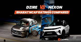 Maruti Dzire vs Tata Nexon: Bharat NCAP Crash Test Results Compared Maruti Dzire vs Tata Nexon: Bharat NCAP Crash Test Results Compared