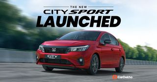 Honda City Sport Launched In India At Rs 14.89 Lakh; Gets Black Exterior And Interior Design Elements Honda City Sport Launched In India At Rs 14.89 Lakh; Gets Black Exterior And Interior Design Elements