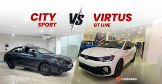 Honda City Sport vs Volkswagen Virtus GT Line: Design And Specifications Compared Honda City Sport vs Volkswagen Virtus GT Line: Design And Specifications Compared