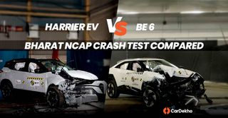 Tata Harrier EV vs Mahindra BE 6: Bharat NCAP Crash Test Results And Scores Compared Tata Harrier EV vs Mahindra BE 6: Bharat NCAP Crash Test Results And Scores Compared