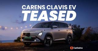 Kia Carens Clavis EV Teased For The First Time Ahead Of Its Launch On July 15