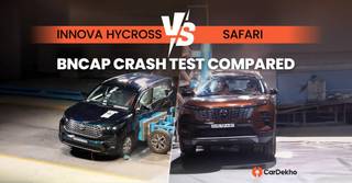 Toyota Innova Hycross vs Tata Safari: Bharat NCAP Crash Test Compared Toyota Innova Hycross vs Tata Safari: Bharat NCAP Crash Test Compared