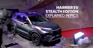 Tata Harrier EV Stealth Edition Explained In 10 Images Tata Harrier EV Stealth Edition Explained In 10 Images