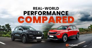 Skoda Kylaq Turbo Petrol MT vs Renault Kiger Turbo Petrol MT: Real World Performance Compared Skoda Kylaq Turbo Petrol MT vs Renault Kiger Turbo Petrol MT: Real World Performance Compared