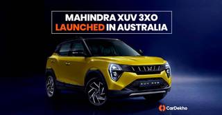 Mahindra XUV 3XO Launched In Australia With Only One Turbo-petrol Engine Option Mahindra XUV 3XO Launched In Australia With Only One Turbo-petrol Engine Option