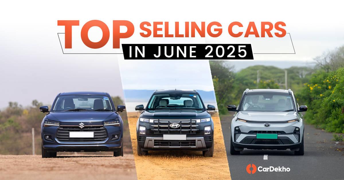 జూన్ 2025లో అత్యధికంగా అమ్ముడైన కారుగా Hyundai Creta తిరిగి అగ్రస్థానాన్ని దక్కించుకుంది, తరువాత స్థానాలలో Maruti Dzire మరియు Maruti Brezza జూన్ 2025లో అత్యధికంగా అమ్ముడైన కారుగా Hyundai Creta తిరిగి అగ్రస్థానాన్ని దక్కించుకుంది, తరువాత స్థానాలలో Maruti Dzire మరియు Maruti Brezza