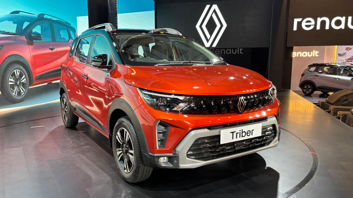2025 Renault Triber Facelift Exterior Design Explained In 8 Real-life Images