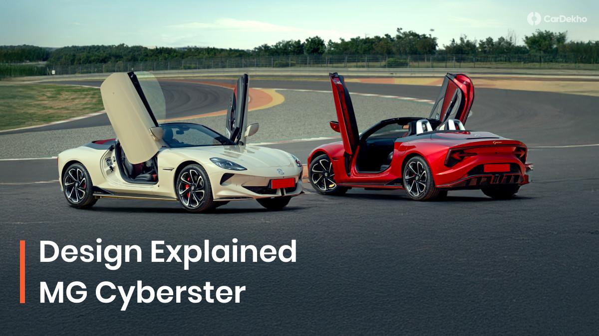 2025 MG Cyberster EV Exterior And Interior Design Explained In 15 Images