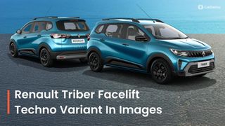 2025 Renault Triber Facelift One-Below-Top Techno Variant Explained In 12 Images