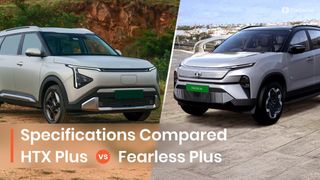 2025 Kia Carens Clavis EV HTX Plus vs Tata Harrier EV Fearless Plus: Cross Segment Specification Comparison 2025 Kia Carens Clavis EV HTX Plus vs Tata Harrier EV Fearless Plus: Cross Segment Specification Comparison
