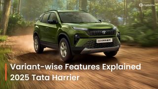 2025 Tata Harrier’s Variant-wise Features Explained