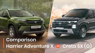 Tata Harrier Adventure X vs Hyundai Creta SX (O): Specifications Compared Tata Harrier Adventure X vs Hyundai Creta SX (O): Specifications Compared