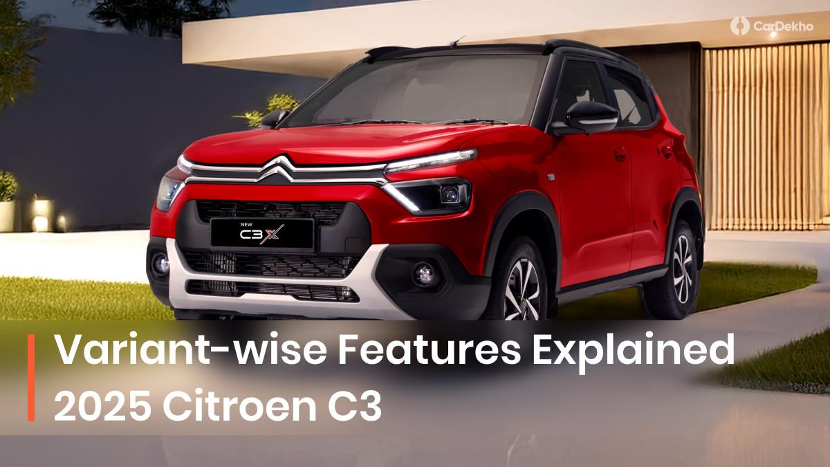 This Is What You Get With Each Variant Of The Updated 2025 Citroen C3 This Is What You Get With Each Variant Of The Updated 2025 Citroen C3