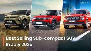 Maruti Brezza, Tata Nexon And Hyundai Venue Were The Best Selling Sub-compact SUVs In July 2025 Maruti Brezza, Tata Nexon And Hyundai Venue Were The Best Selling Sub-compact SUVs In July 2025