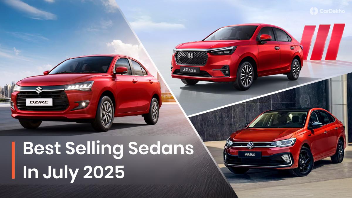 Maruti Dzire Leaves The Hyundai Aura And Honda Amaze Behind To Dominate The Mass-market Sedan Sales In July 2025 Maruti Dzire Leaves The Hyundai Aura And Honda Amaze Behind To Dominate The Mass-market Sedan Sales In July 2025