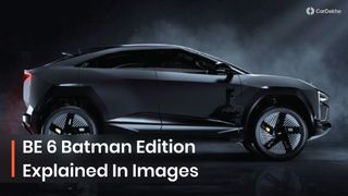 Mahindra BE 6 Batman Edition: All Details Explained Using 12 Real-life Images Mahindra BE 6 Batman Edition: All Details Explained Using 12 Real-life Images