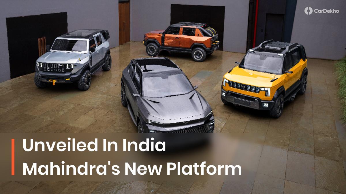 Mahindra NU IQ Platform Revealed On Independence Day, Will Underpin Vision S, Vision X, Vision T, Vision SXT Mahindra NU IQ Platform Revealed On Independence Day, Will Underpin Vision S, Vision X, Vision T, Vision SXT