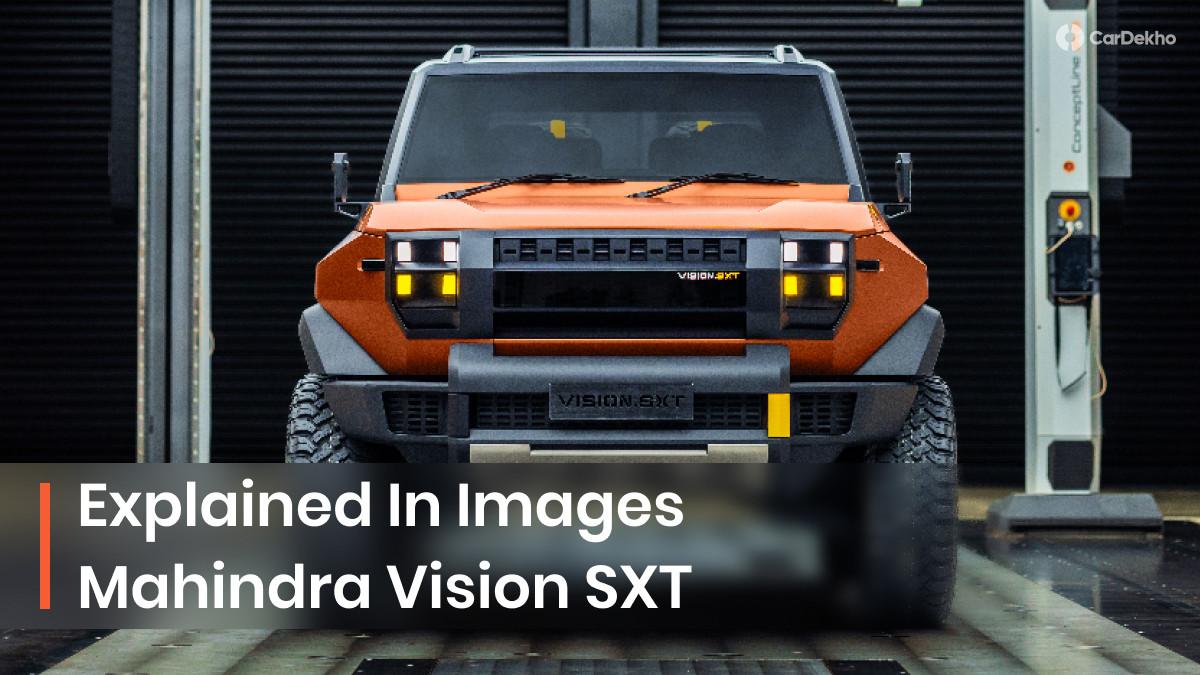 Mahindra Vision SXT Concept Design Explained In 10 Images Mahindra Vision SXT Concept Design Explained In 10 Images
