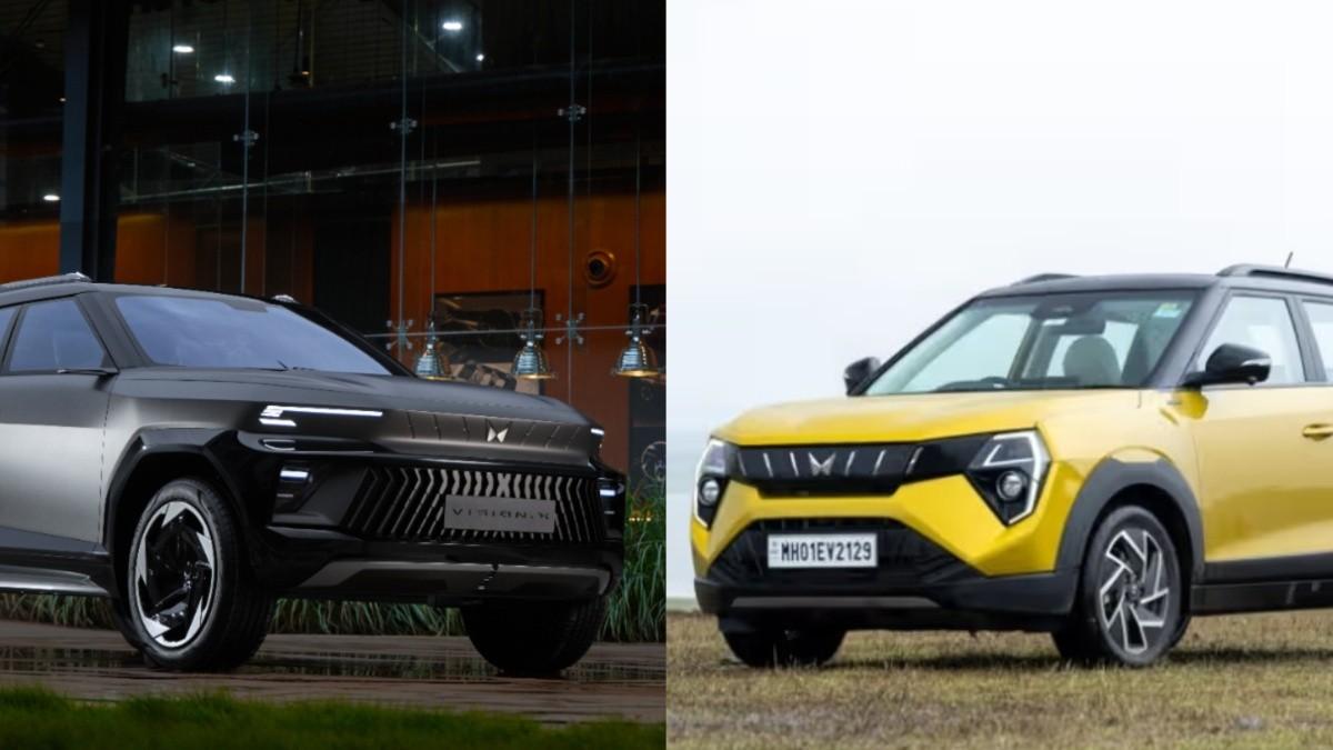 Mahindra Vision X Concept vs Mahindra XUV 3XO: Compared In Images Mahindra Vision X Concept vs Mahindra XUV 3XO: Compared In Images