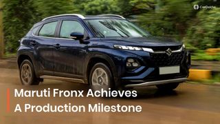 Maruti Fronx Crosses 5 Lakh Cumulative Production Milestone Since Its Launch In April 2023