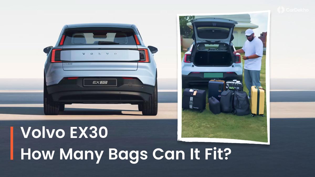 Watch Video: How Many Bags Can Fit In The Volvo EX30’s Boot Watch Video: How Many Bags Can Fit In The Volvo EX30’s Boot