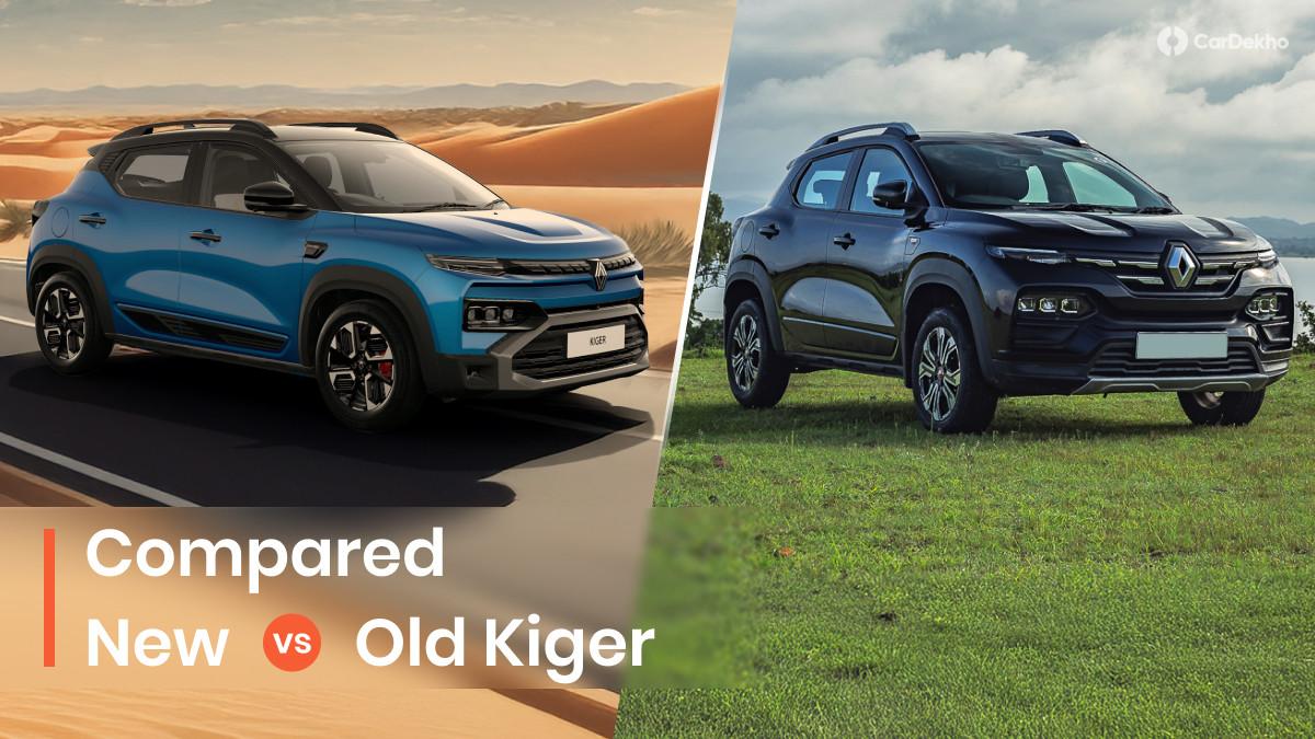 Renault Kiger Old vs New: Exterior, Interior, Features, Engine, And ...