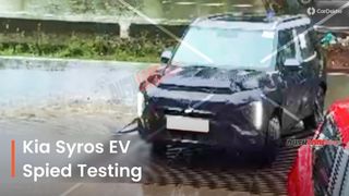 Upcoming Kia Syros EV Spied Testing For The First Time In India Upcoming Kia Syros EV Spied Testing For The First Time In India