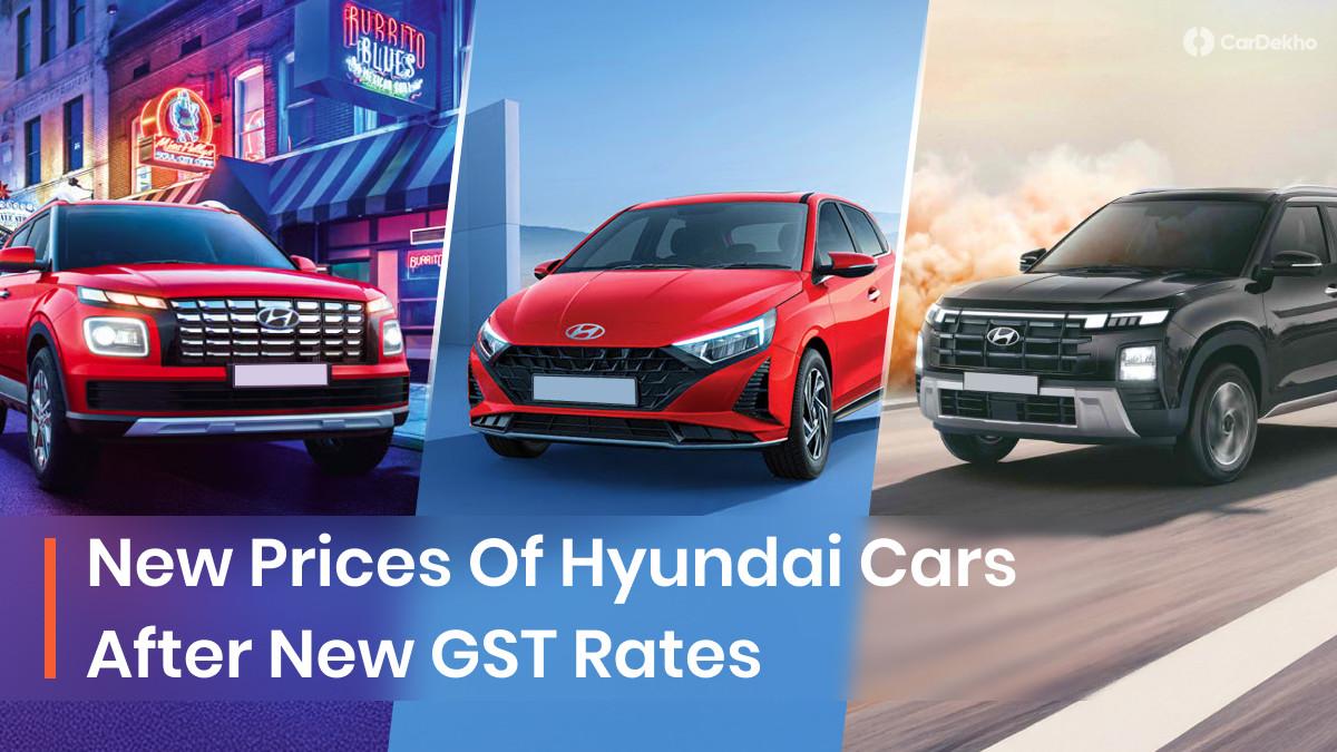 Hyundai Cars New Prices After GST Cut; Creta, Grand i10 Nios, Venue And Others Now Cheaper By Up To Rs 2.4 Lakh Hyundai Cars New Prices After GST Cut; Creta, Grand i10 Nios, Venue And Others Now Cheaper By Up To Rs 2.4 Lakh